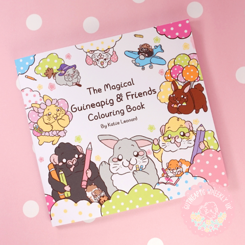 Magical Guinea Pig & Friends Colouring Book