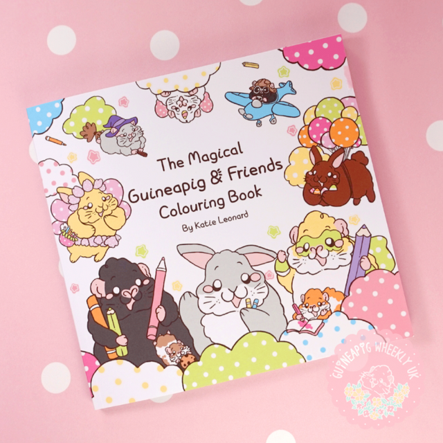 Magical Guinea Pig & Friends Colouring Book