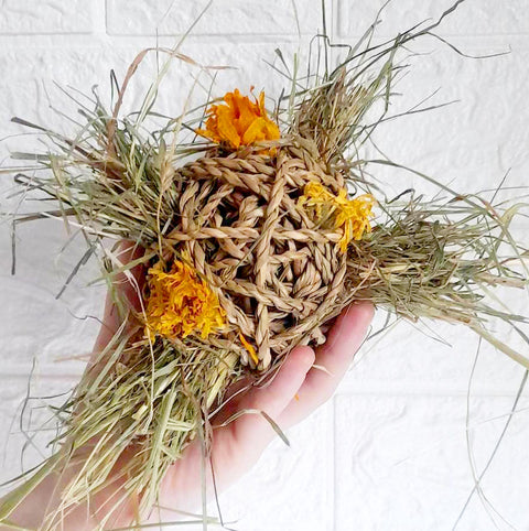 Natural Seagrass Toss Toy