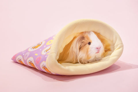 Donut Guinea Pig Fleece Snuggle Sack