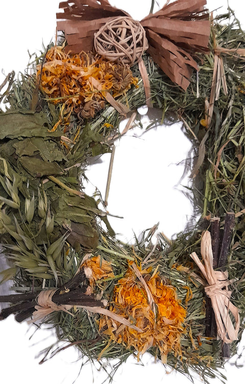 Christmas Guineapig Forage Wreath