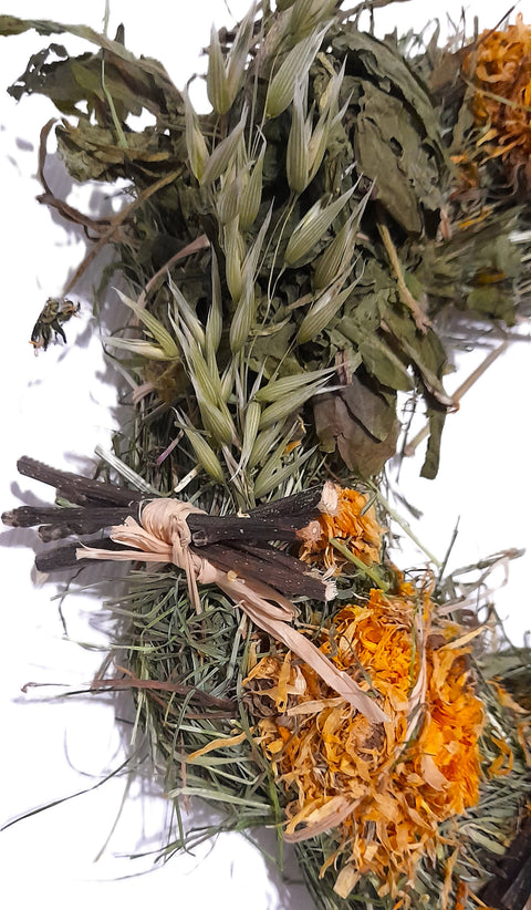 Christmas Guineapig Forage Wreath