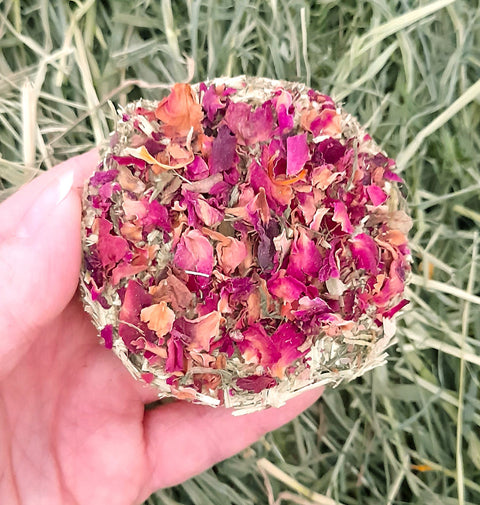 Rose Mint Tomato Wheek n Munch Hay Cookies UK SALE ONLY
