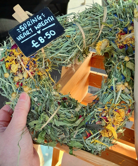 Spring Heart Wreath