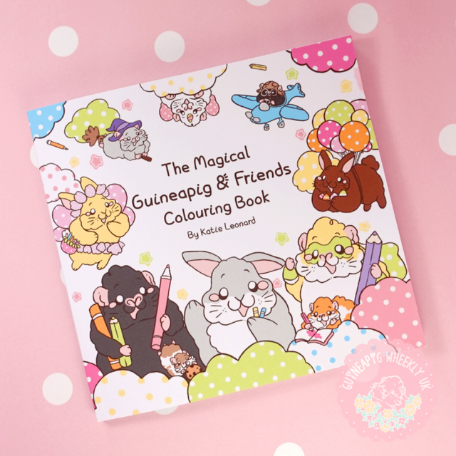 Magical Guinea Pig & Friends Colouring Book 