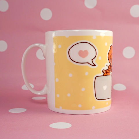 Nerdy Guineapig Love Mug *Instock!* - Guineapig Wheekly UK