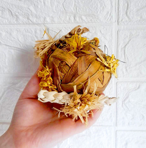 Natural Hyacinth Toss Toy