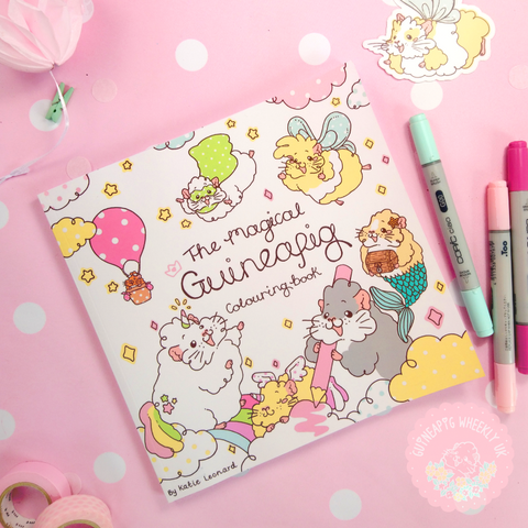 Guinea Pig Colouring Book