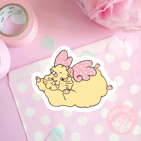 Unipiggie Guinea Pig Vinyl Sticker